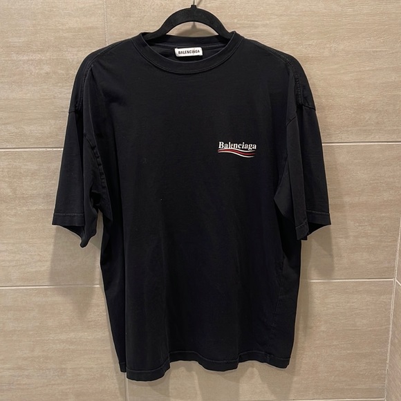 BALENCIAGA Political Campaign Oversized T-Shirt